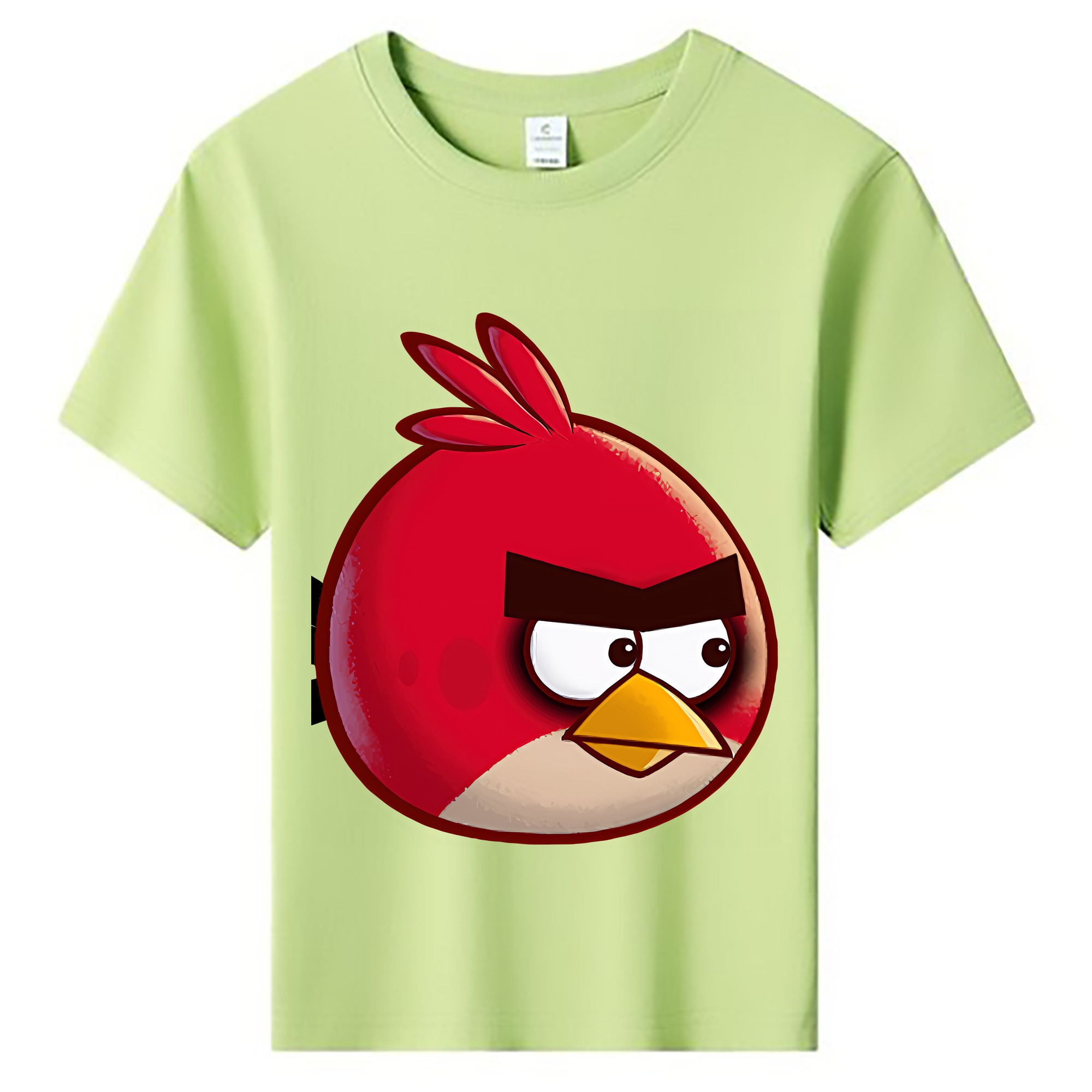 （画像用） Angry Birds アングリーバード 綿100％キッズTシャツ（フロントプリント）